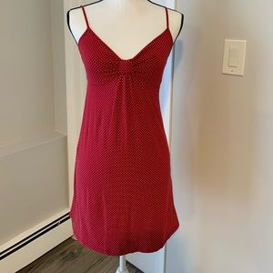 T-shirt slip dress with fitted Bodice